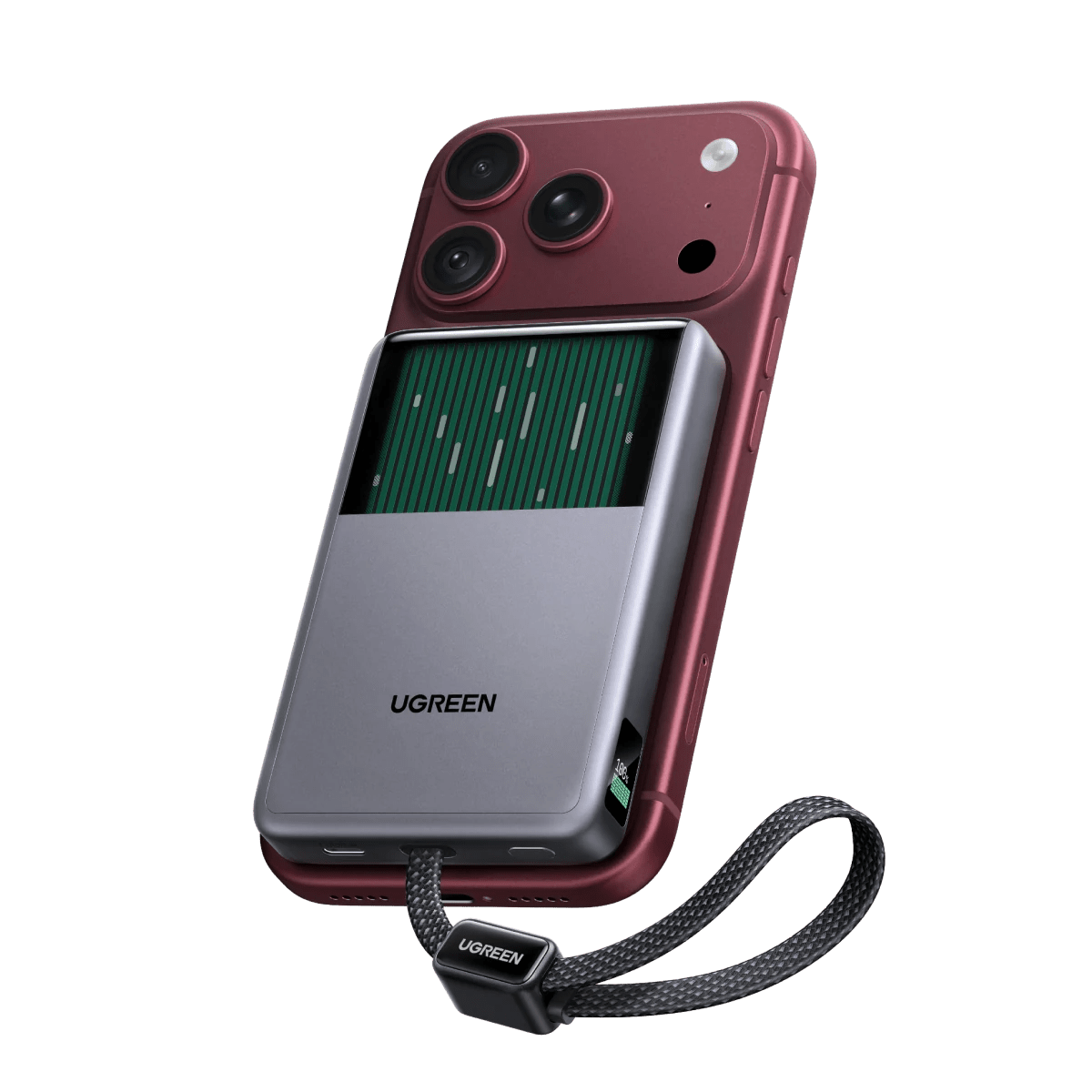 UGREEN MagFlow Pro 10000mAh Qi2 25W Magnetic Power Bank with Liquid Cooling