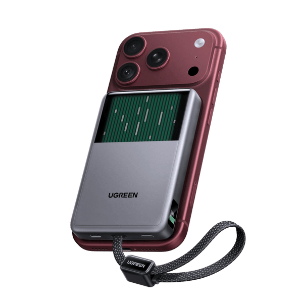 UGREEN MagFlow Pro 10000mAh Qi2 25W Magnetic Power Bank with Liquid Cooling
