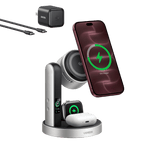 UGREEN MagFlow Pro Qi2 25W 3-in-1 Wireless Charger