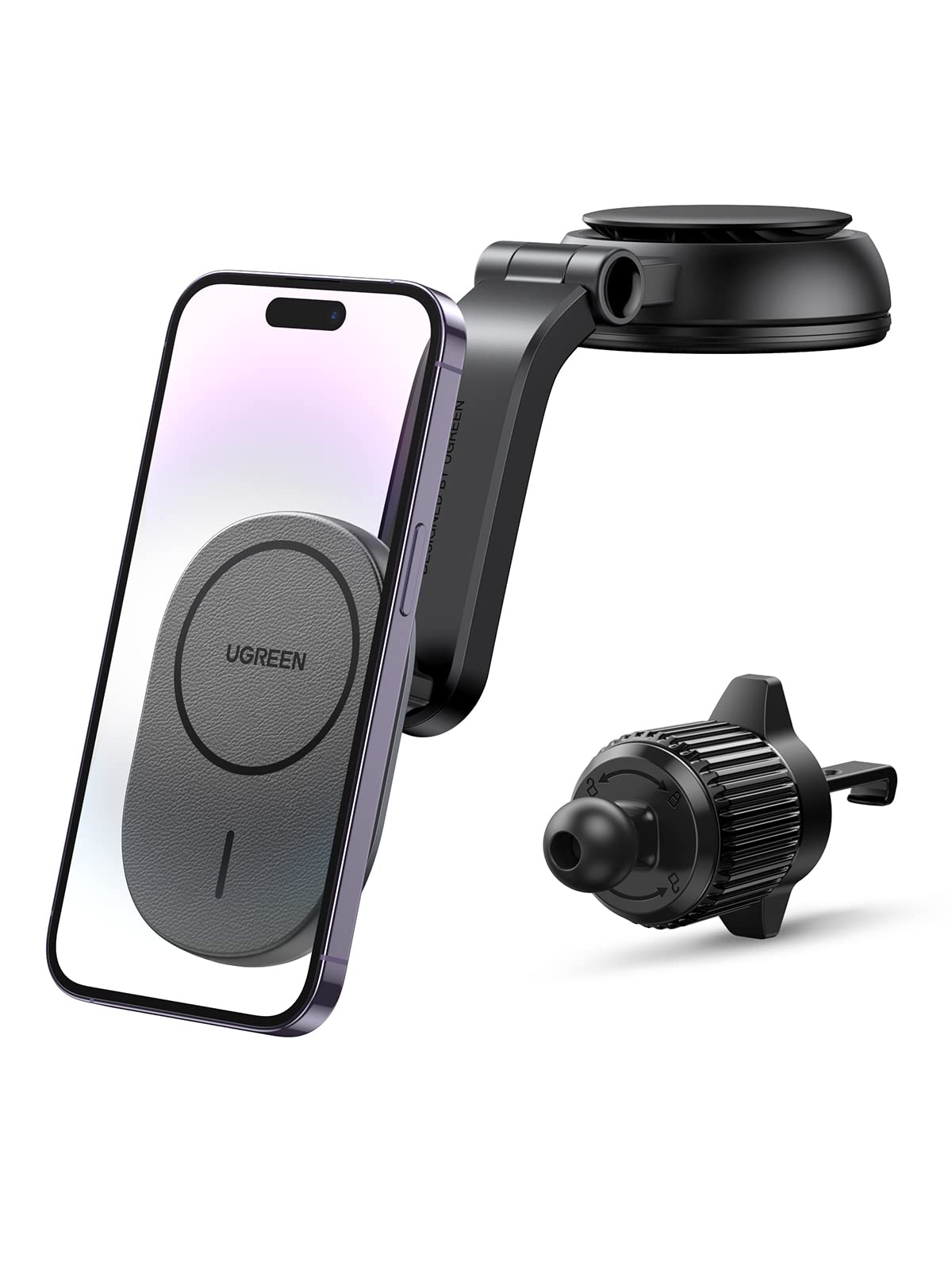 UGREEN Magnetic Wireless Car Charger Mount