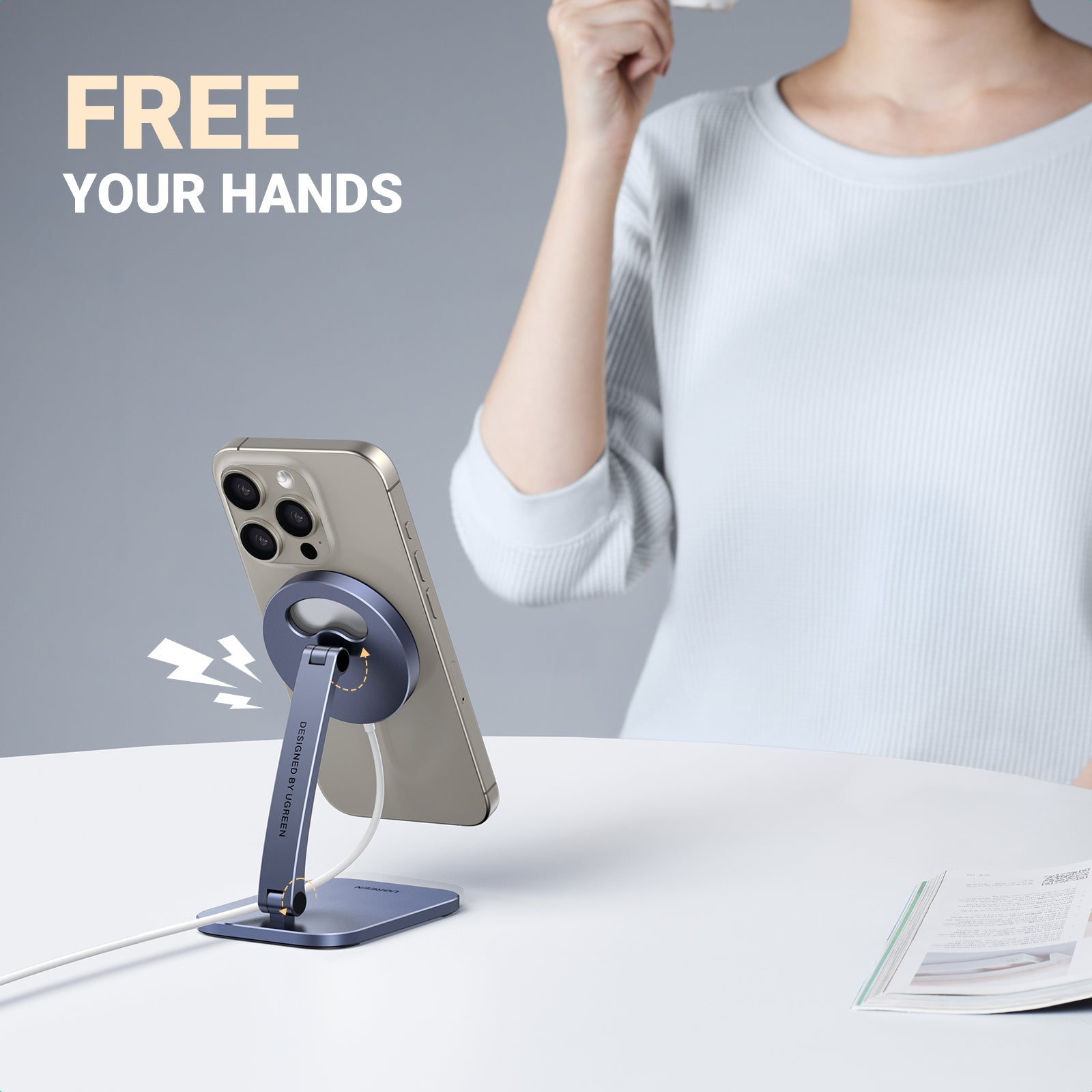 UGREEN MagSafe Foldable Charging Phone Stand