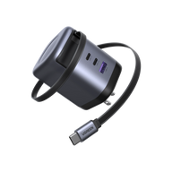 UGREEN Nexode 100W Charger with Retractable USB-C Cable