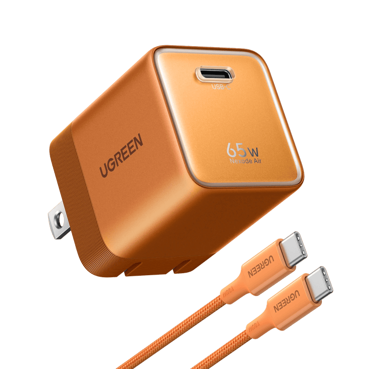 UGREEN Nexode Air USB-C Charger (65W, GaN, Foldable Plug)