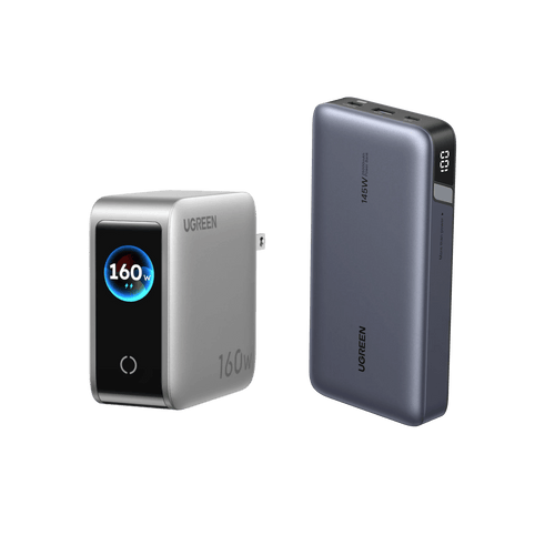 UGREEN Nexode Pro 160W Charger & 25000mAh Power Bank