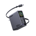 UGREEN Nexode Pro 160W Charger with Retractable USB-C Cable