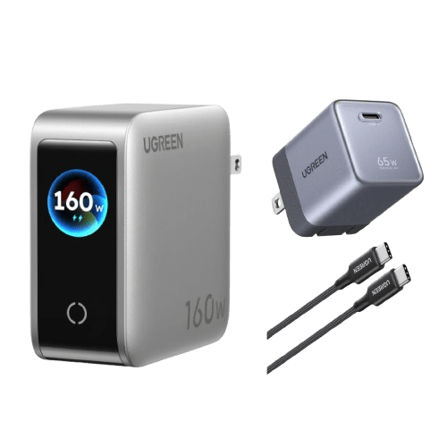 UGREEN Nexode Pro 160W + Nexode Air 65W Charger Bundle