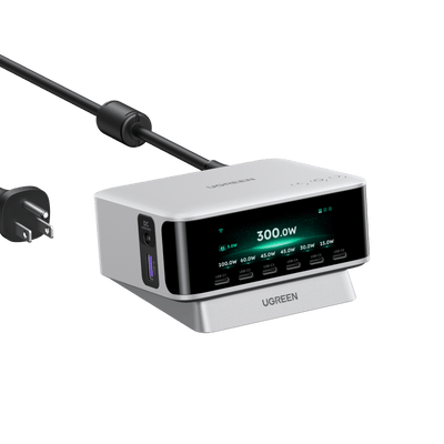 UGREEN Nexode Pro 300W 5-Port GaN Desktop Charger