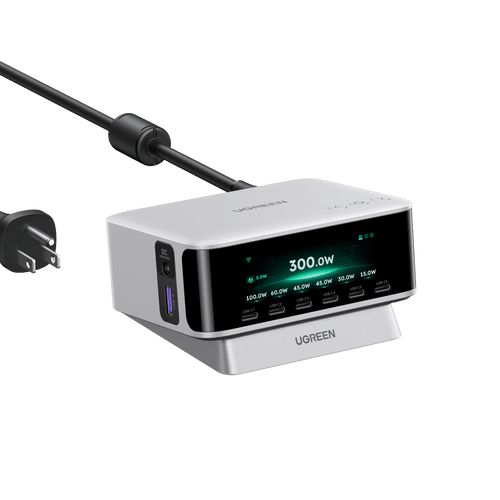 UGREEN Nexode Pro 300W 5-Port GaN Desktop Charger