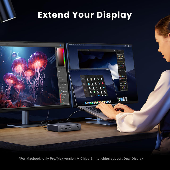 UGREEN Revodok Max  8-in-1 Thunderbolt 4 Docking Station - Dual display