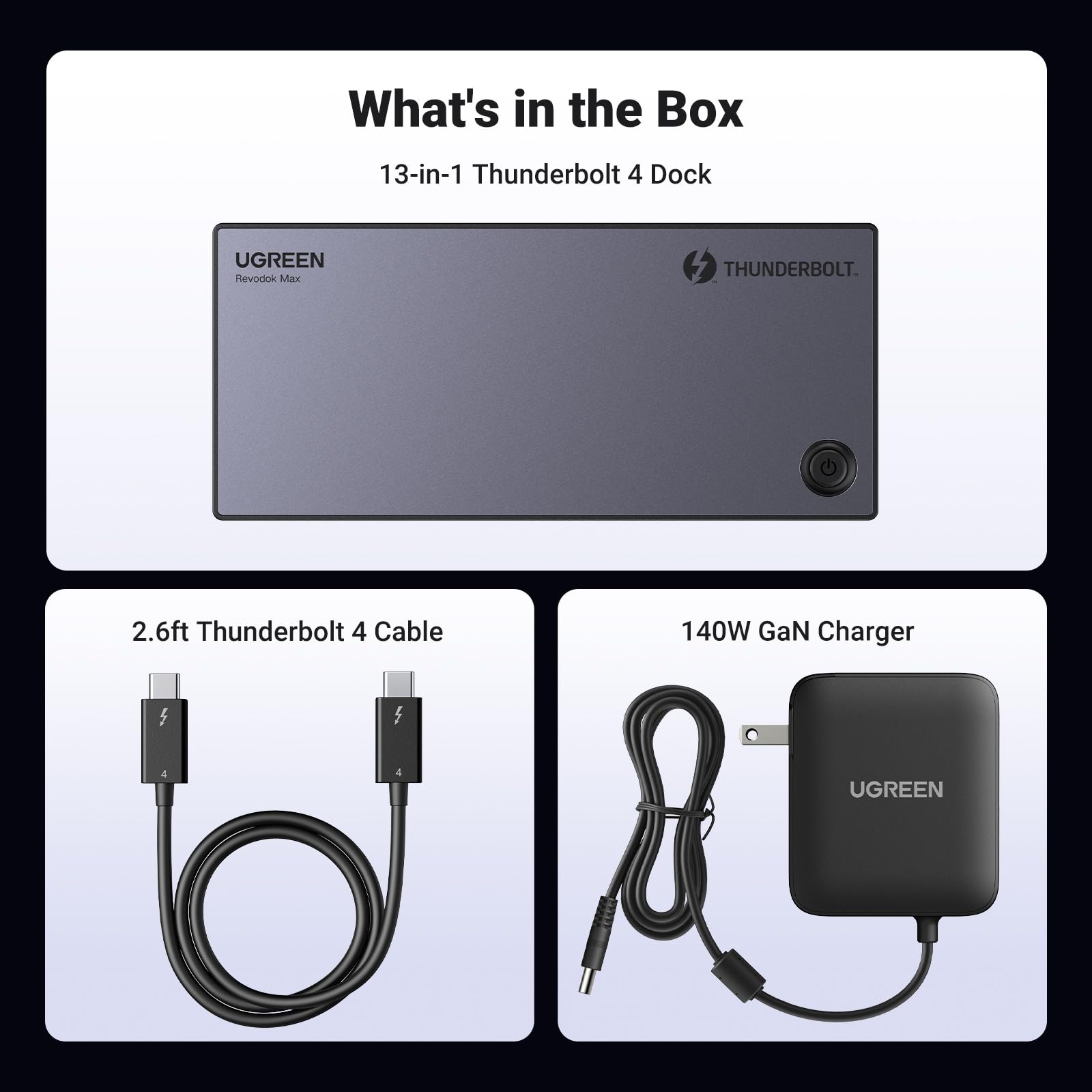 UGREEN Revodok Max 13-in-1 Thunderbolt 4 Docking Station | UGREEN US