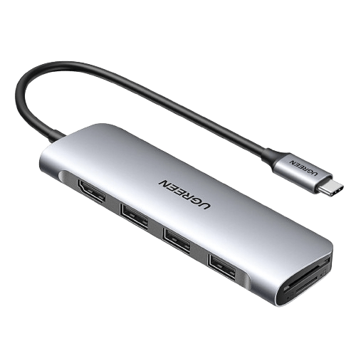 UGREEN Revodok USB C Hub 6 in 1 USB C Dongle 4K HDMI