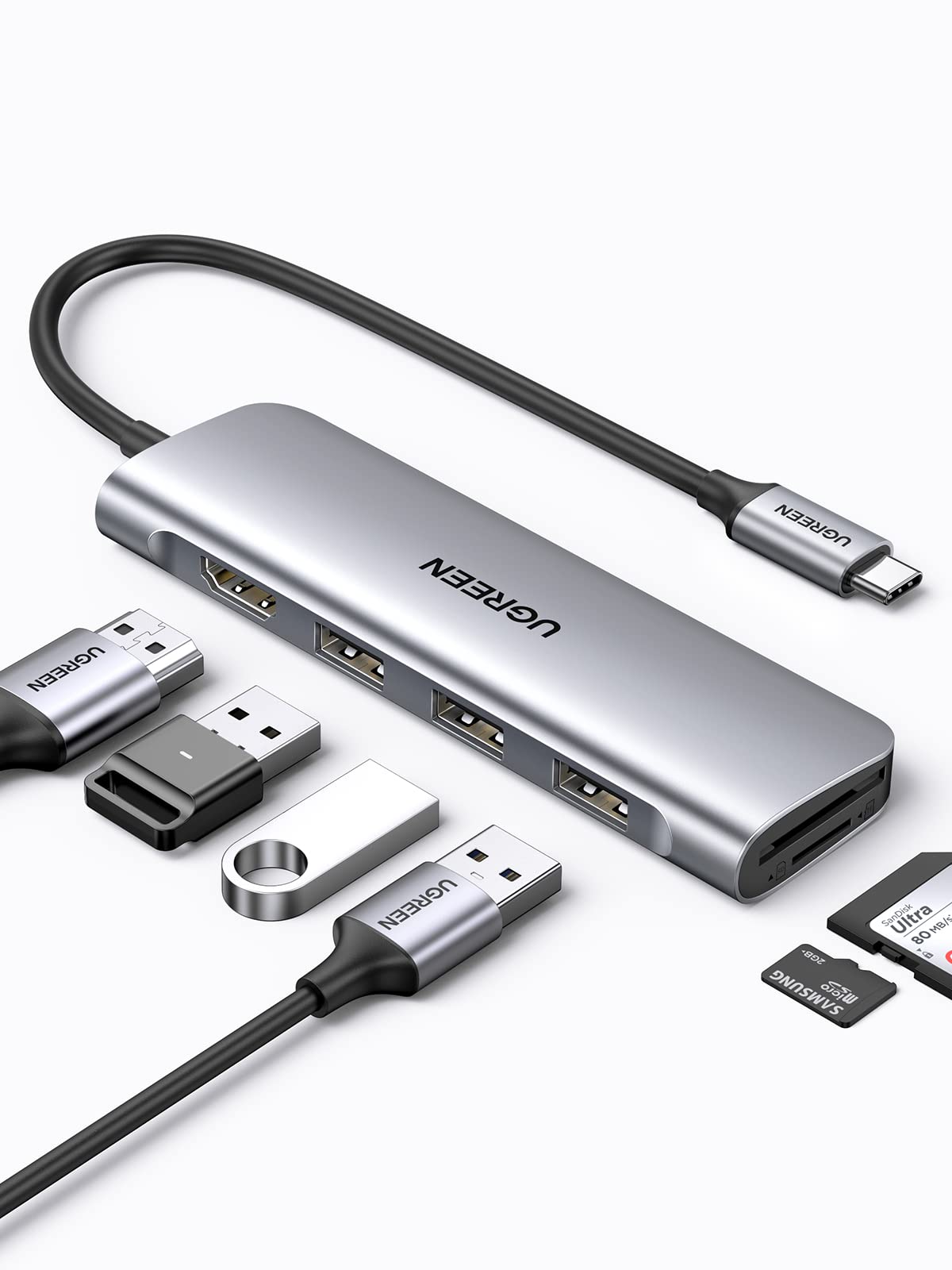 UGREEN Revodok USB C Hub - Thumbnail 4