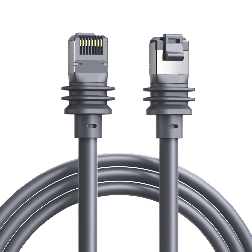 UGREEN Starlink Cable 150FT, Compatible with Starlink Standard Generation 3/ Mini, Cat 6 5Gbps 250MHz High Speed, IP67 Waterproof, 26AWG, UL CMX/CMR/EU CPR Standards, Durable, Grey