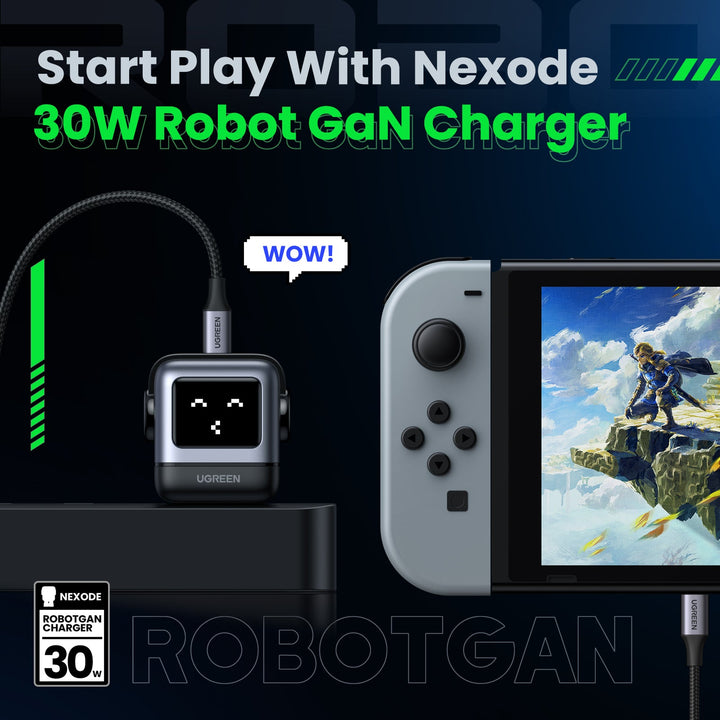 30W Robot GaN Charger