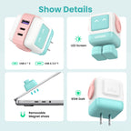 UGREEN Uno Charger 65W  (Cyan)