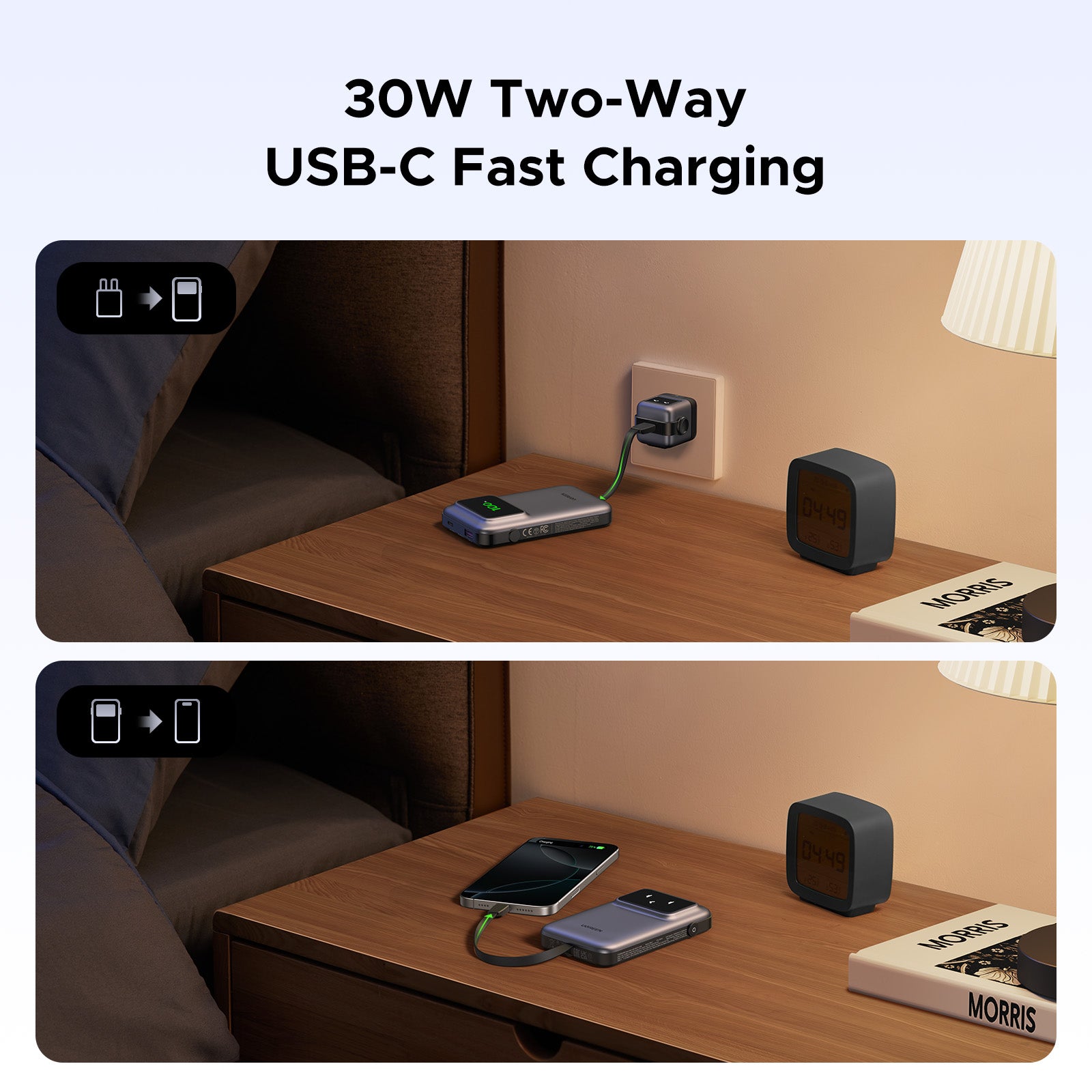 UGREEN Uno Power Bank 10,000mAh PD 30W with TFT Display | UGREEN US