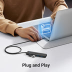 UGREEN USB 3.0 Hub, 4 Ports USB A Splitter Ultra-Slim USB Expander, 3.3 ft