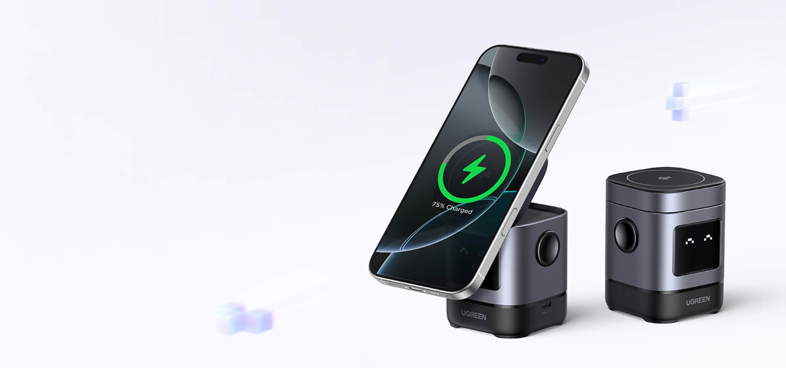 UGREEN power bank, UGREEN UNO magnetic wireless power bank with up to 20W output