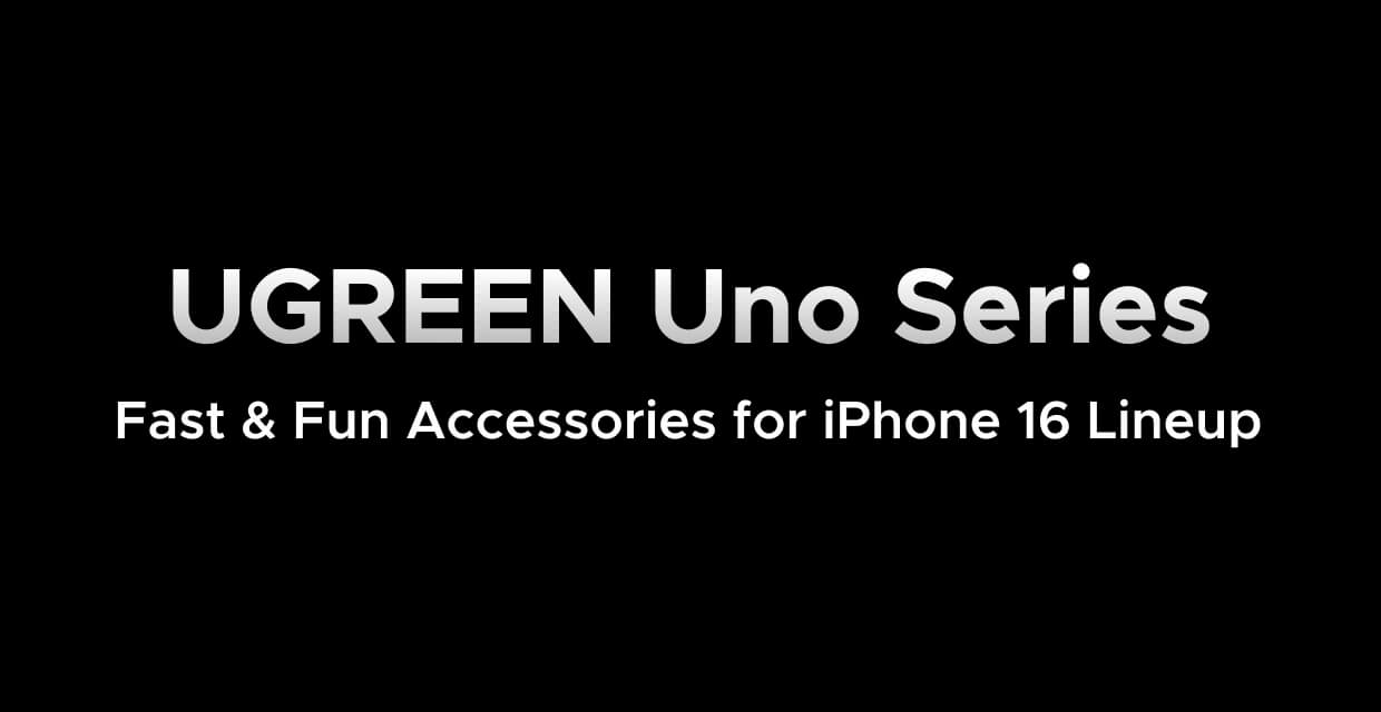 The UGREEN UNO Series includes a 100W fast charging UGREEN Charger, a Qi2 15W UGREEN Power Bank, and more!