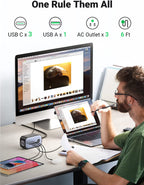 Ugreen 100W USB C GaN Charging Station-7 Ports Desktop Charger