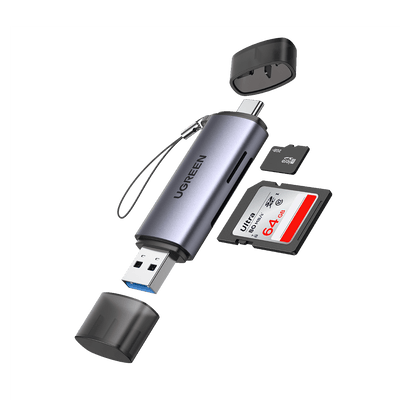 UGREEN 2-in-1 USB C OTG Card Reader