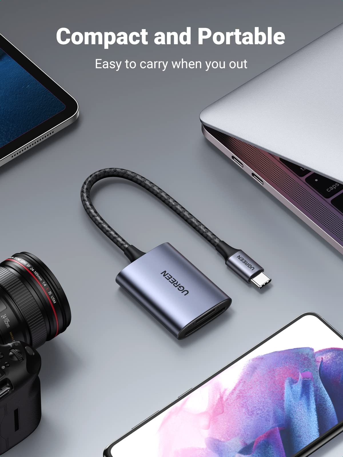 UGREEN USB C SD Card Reader - Thumbnail 5