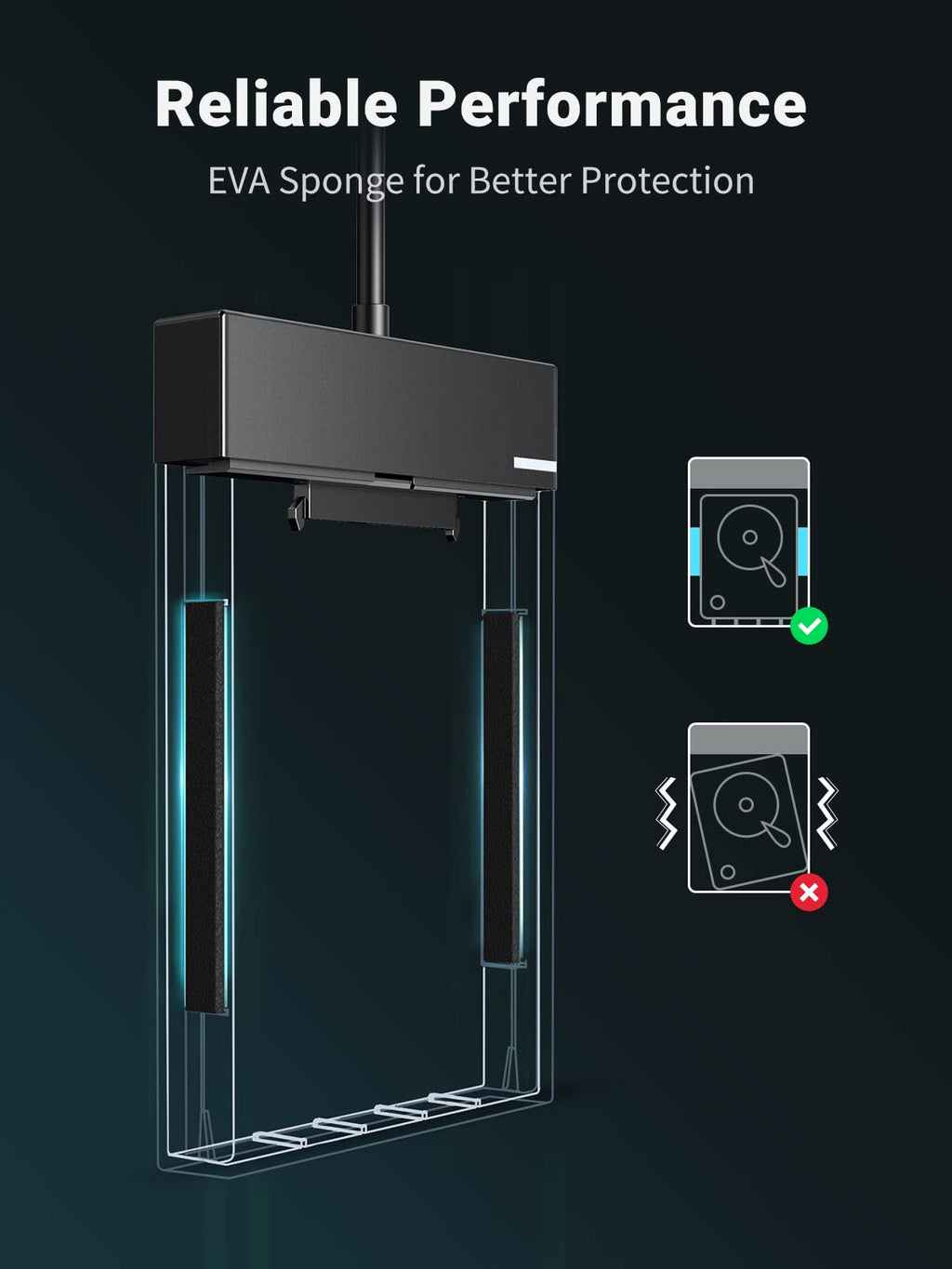 UGREEN 2.5 Inch USB Hard Drive Enclosure
