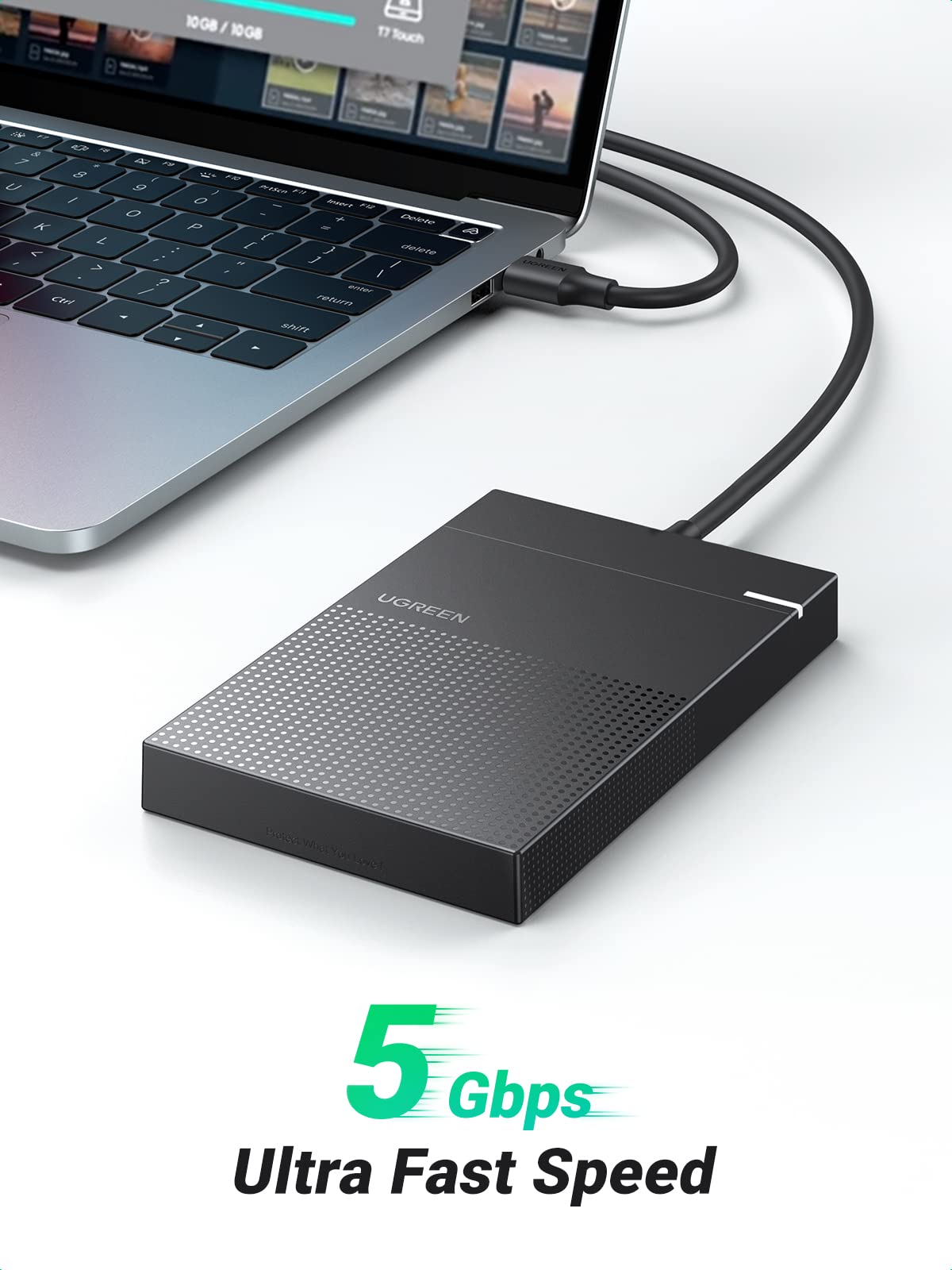 UGREEN 2.5 Inch USB Hard Drive Enclosure