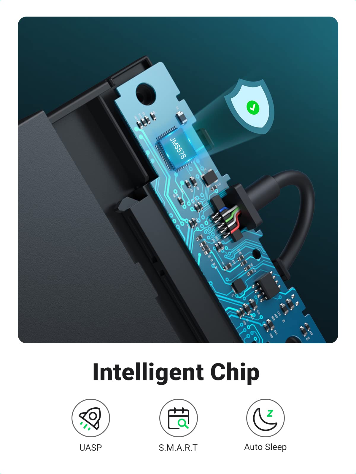 UGREEN 2.5 Inch USB Hard Drive Enclosure