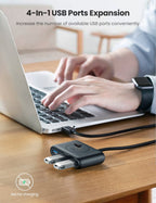 UGREEN 4-in-1 USB 3.0 Data Hub