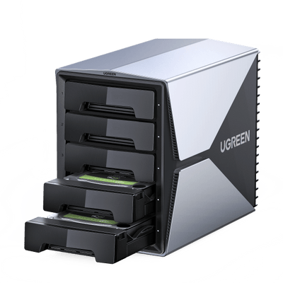 Ugreen 5 Bay RAID Enclosure USB-C to SATA HDD SSD – UGREEN US