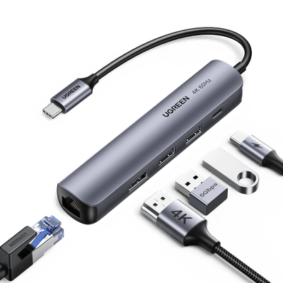 UGREEN 5-in-1 4K HDMI USB C Hub