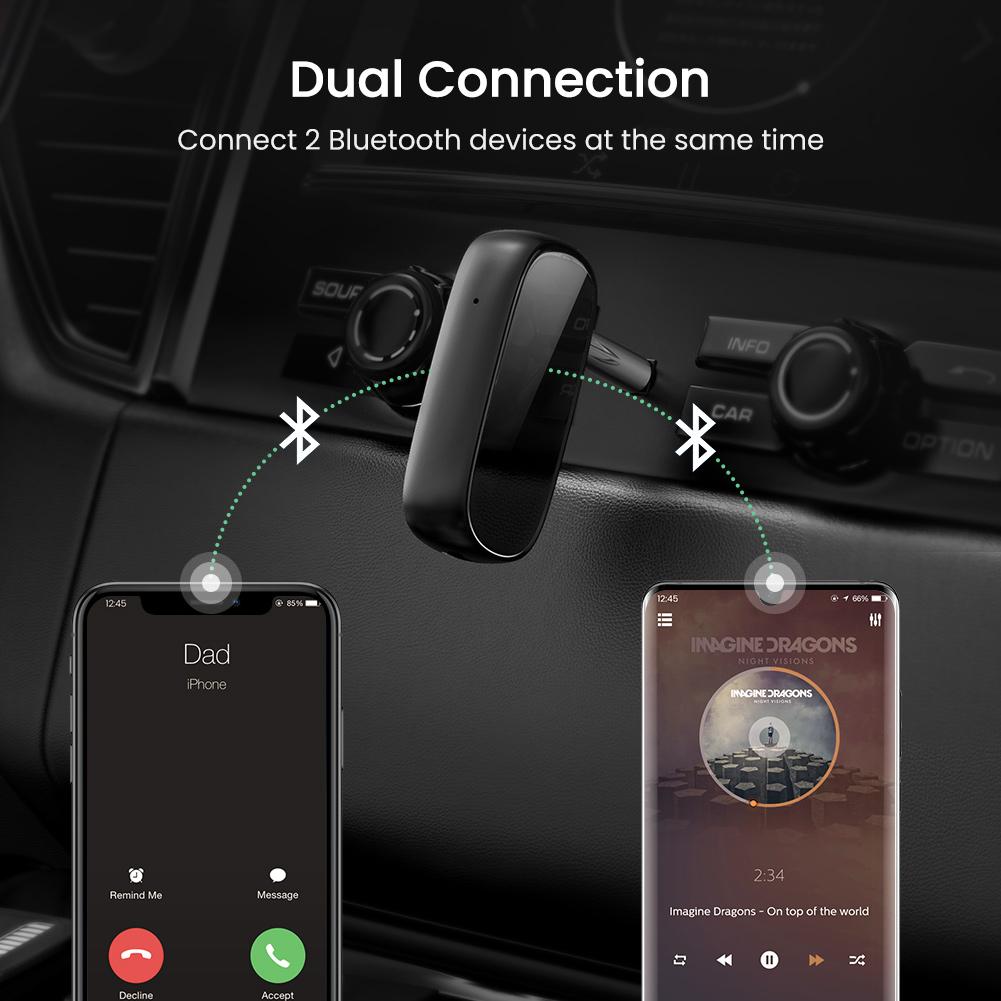 UGREEN Bluetooth 5.1 Aux Car Adapter - Thumbnail 4