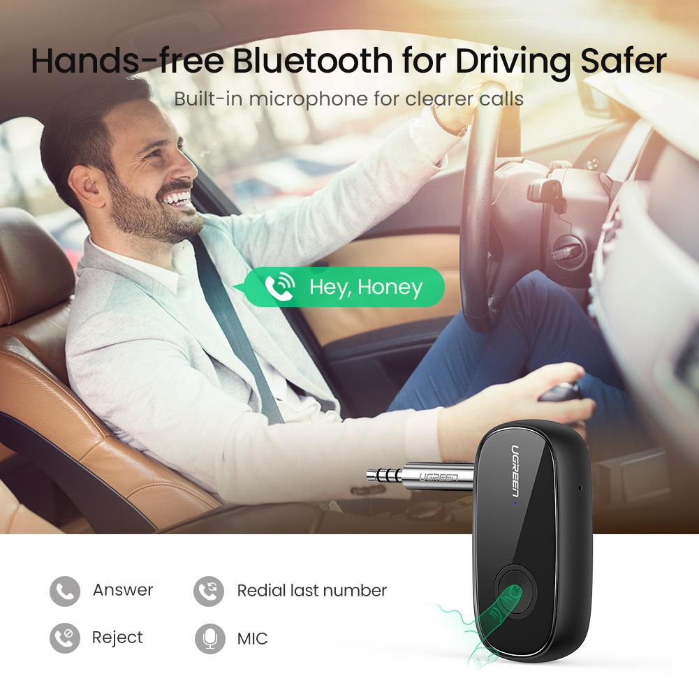 UGREEN Bluetooth 5.1 Aux Car Adapter - Thumbnail 5