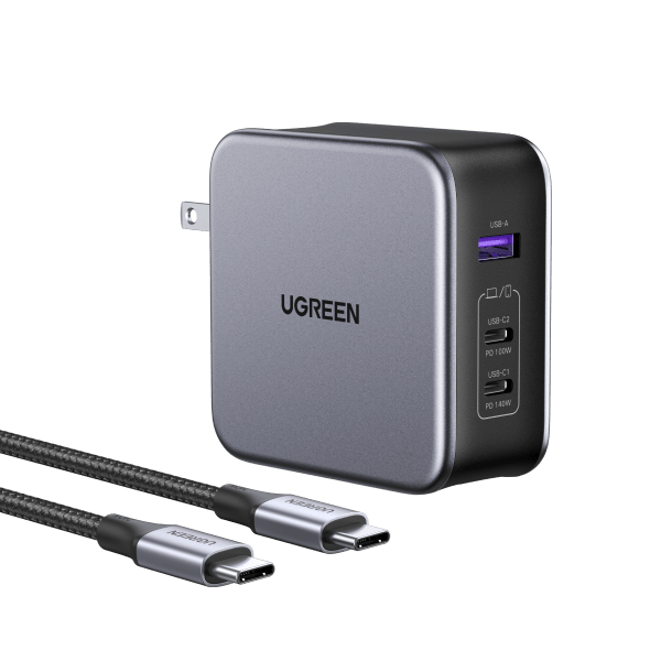 NEUMANN MT 48 （+UGREEN Nexode 140wGaN電源） 140W USB C GaN iphone Charger | Ultimate Laptop Charging Power