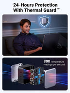 UGREEN 140W iPhone charger's 24-Hours Protection With Thermal Guard™.