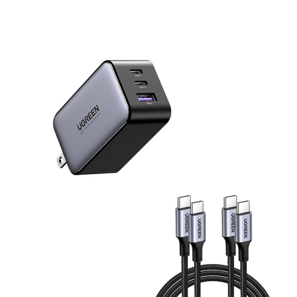 UGREEN Nexode 65W USB C-oplader USB C Charger 3-poorts GaN PD lader PPS Compatibel met MacBook Pro/Air, iPhone 16 Pro Max, 16, 15 Pro Max, 15, iPad Pro, Galaxy S24 Ultra, S23 UGREEN Nexode 65W USB C-oplader USB C Charger 3-poorts GaN PD lader PPS Compatibel met MacBook Pro/Air, iPhone 16 Pro Max, 16, 15 Pro Max, 15, iPad Pro, Galaxy S24 Ultra, S23