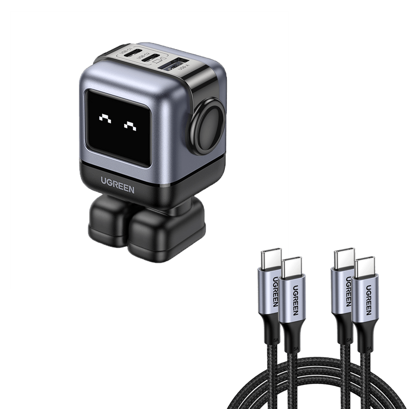 UGREEN Uno Charger 65W Bundle (Black)