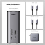 UGREEN Revodok Pro 312 12-in-1 4k HDMI Universal Docking Station