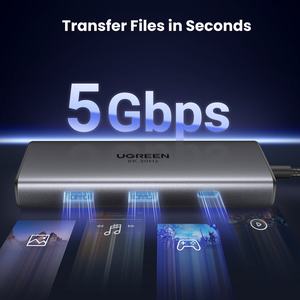 UGREEN Revodok 206 6 in 1 USB-C Hub