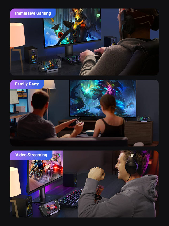 Ugreen Steam Deck Dock, USB C Docking Station