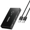 UGREEN USB 2.0 Switch 2 In 4 Output USB KVM Switch