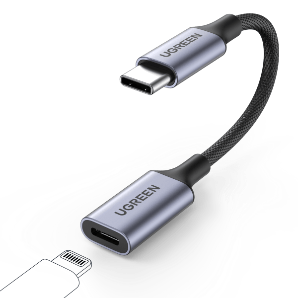 UGREEN USB C to Lightning Audio Adapter