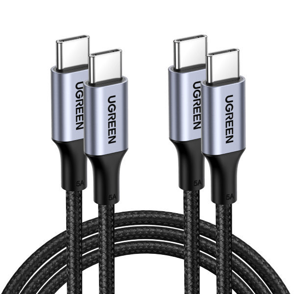UGREEN USB C to USB C 100W Fast Cable 2 Pack